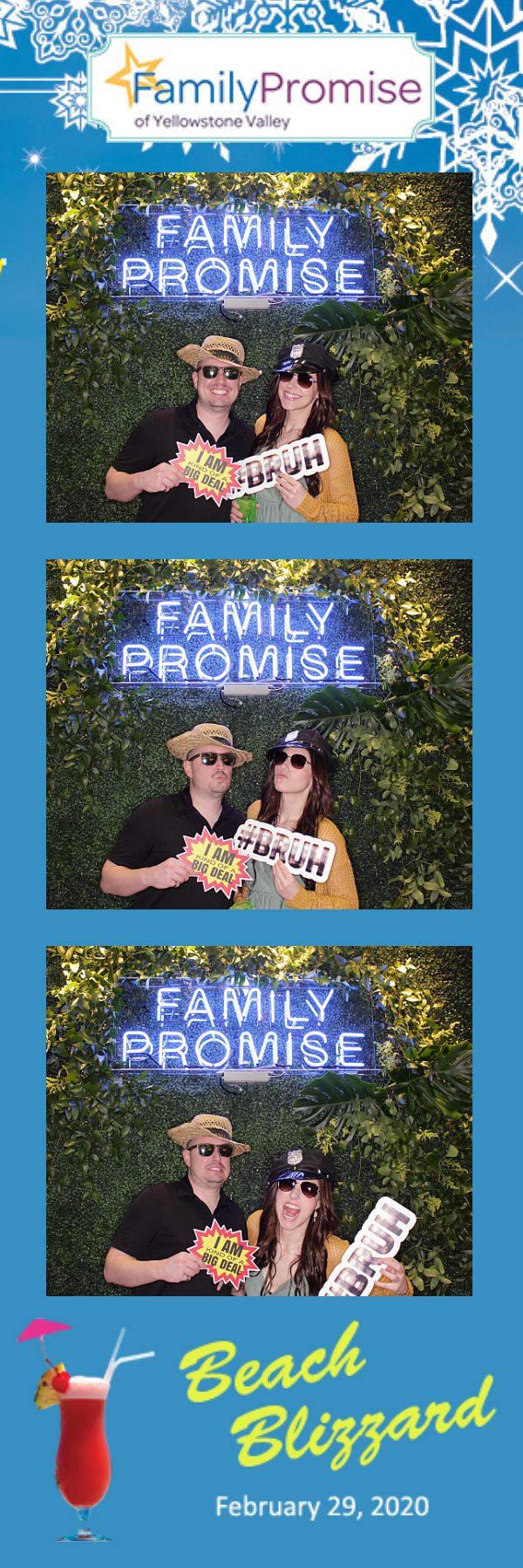 Beach Blizzard Party for a Promise- A Toast To 15 Years! | View more photos from the event at gallery.photoboothbillings.com/u/PhotoBoothBillings/Beach-Blizzard-Party-for-a-Promise-A-Toast-To-15-Years
